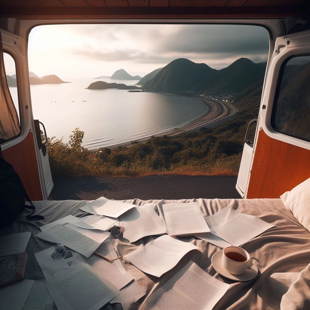 Legal Documentation beautiful scenic van life